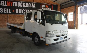 2012 HINO 300 814 DOUBLE CAB ROLLBACK