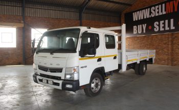 2021 MITSHUBISHI FUSO FE8-150 DOUBLE CAB WITH DROPSIDES