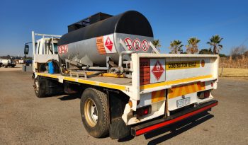 2009 MITSUBISHI FUSO INTERCOOLED FM14-213 FLAT DECK WITH FUEL TANKER