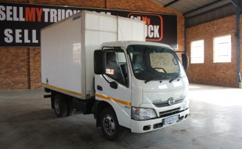 2016 HINO 300 614 WITH CLOSED BODY