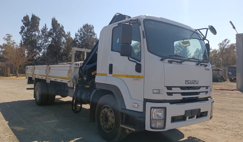 2022 ISUZU FTR 850 WITH DROPSIDES AND HIAB X-CL 16 B-2 CRANE