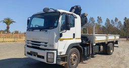 2022 ISUZU FTR 850 WITH DROPSIDES AND HIAB X-CL 16 B-2 CRANE