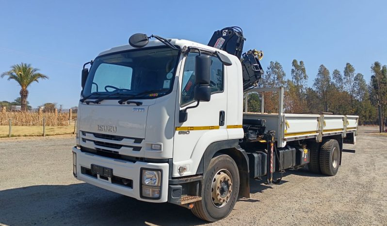 
								2022 ISUZU FTR 850 WITH DROPSIDES AND HIAB X-CL 16 B-2 CRANE full									