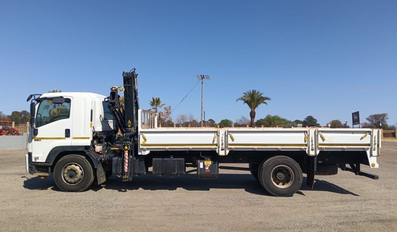 2022 ISUZU FTR 850 WITH DROPSIDES AND HIAB X-CL 16 B-2 CRANE