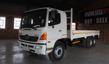 2009 HINO 15-257 TAG AXLE WITH DROPSIDES