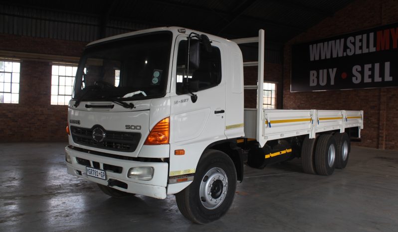 
								2009 HINO 15-257 TAG AXLE WITH DROPSIDES full									