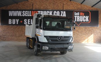 2013 MERCEDES BENZ AXOR 2628  10 CUBE TIPPER