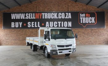 2015 FUSO CANTER FE7-150 WITH DROPSIDES