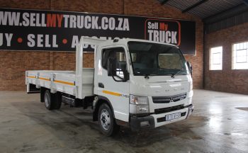 2015 FUSO CANTER FE7-150 WITH DROPSIDES